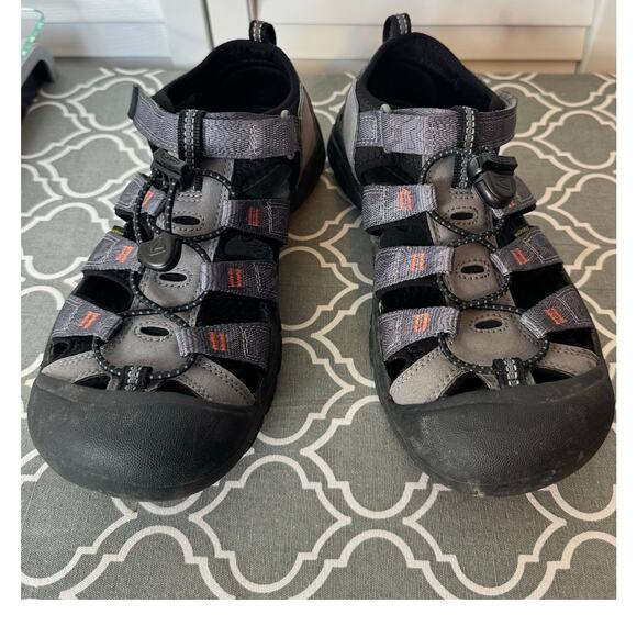 KEEN Newport H2 Water Hiking Trail Sandals Men's 6 Womens 7.5 Waterproof Gray - Picture 7 of 12